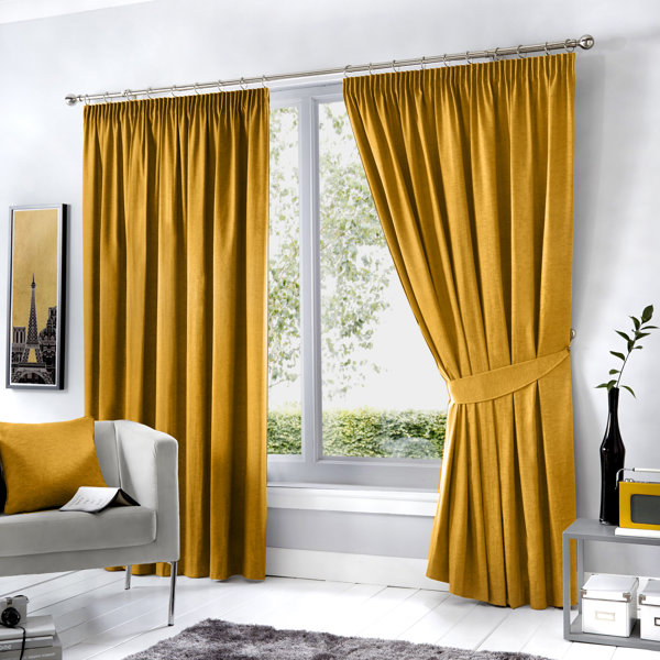 Curtains 108 Drop Pencil Pleat Wayfair.co.uk